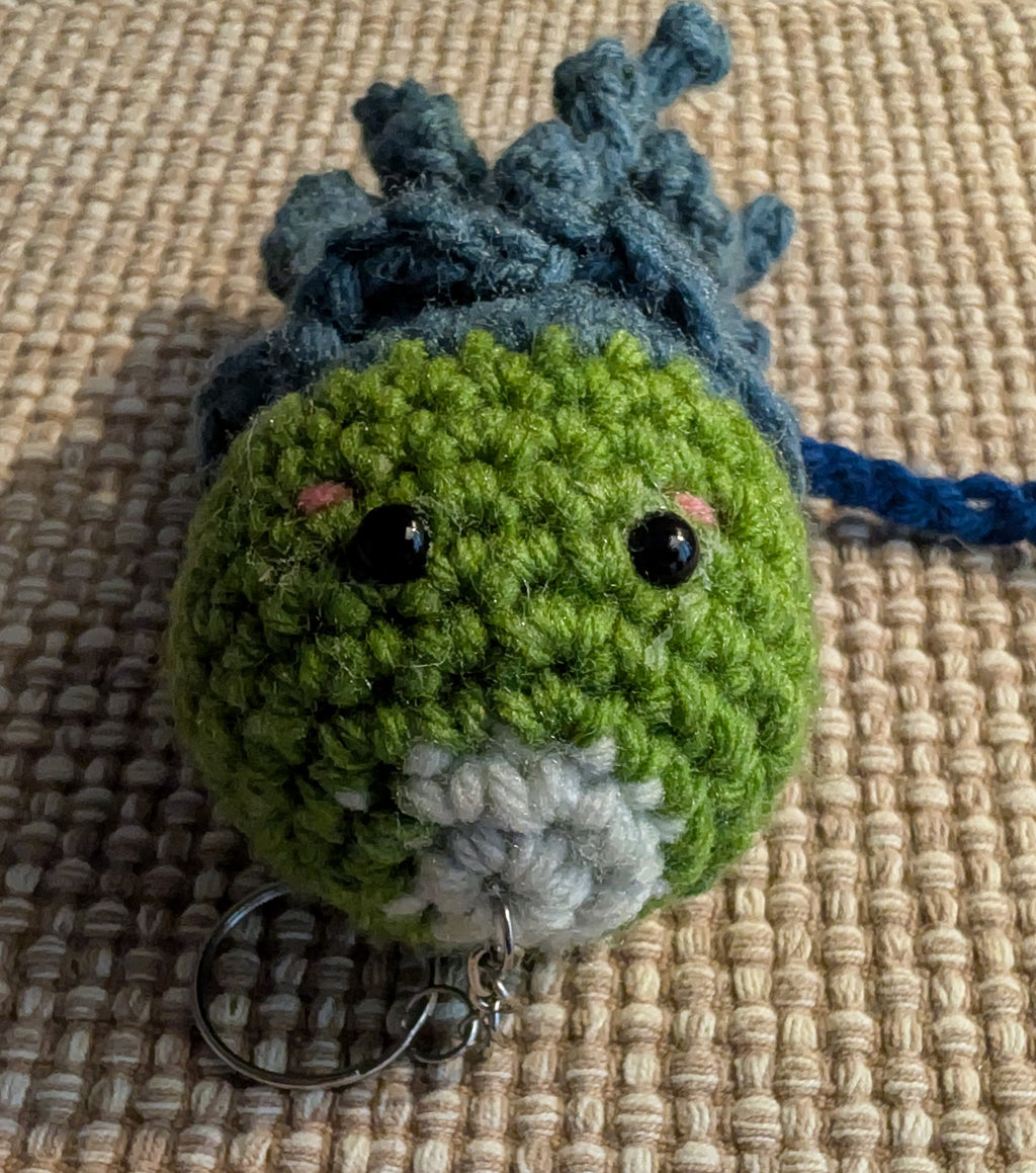 Jellyfish Keychain