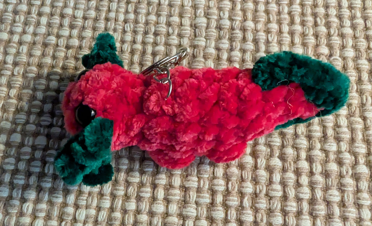 Axolotl Keychain